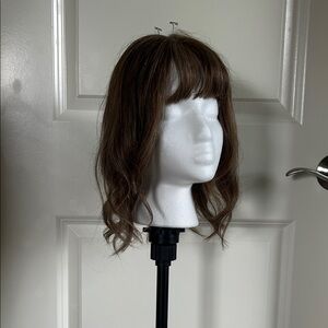 Jon Renau 100% human hair thick full coverage hair topper